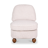 Airedale Chenille Accent Chair Natural from Roseland Furniture