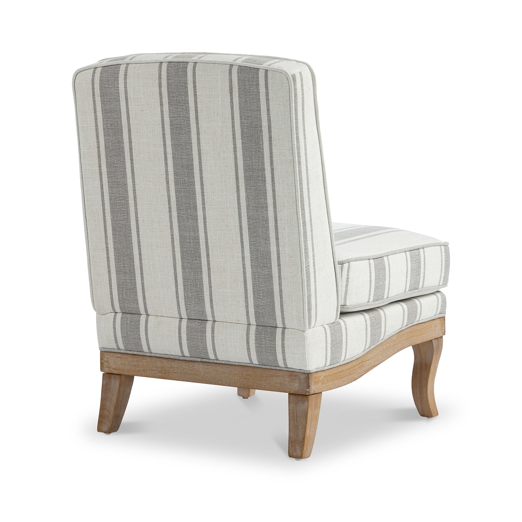 Sandringham Armless Accent Chair Stripe from Roseland Furniture