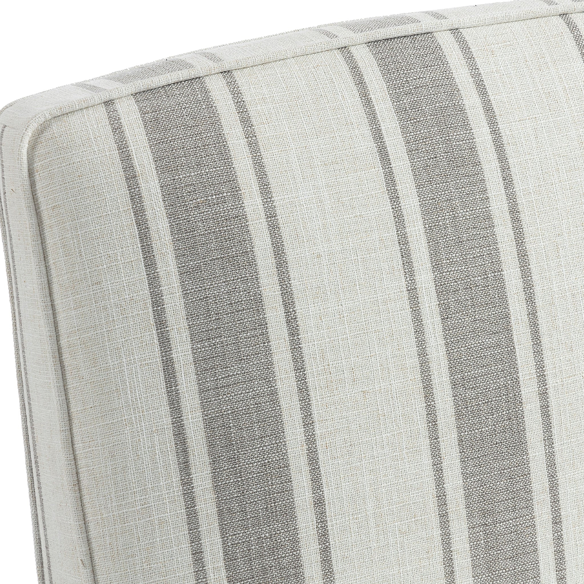 Sandringham Armless Accent Chair Stripe from Roseland Furniture