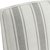 Sandringham Armless Accent Chair Stripe from Roseland Furniture