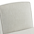Sandringham Armless Accent Chair Cream from Roseland Furniture