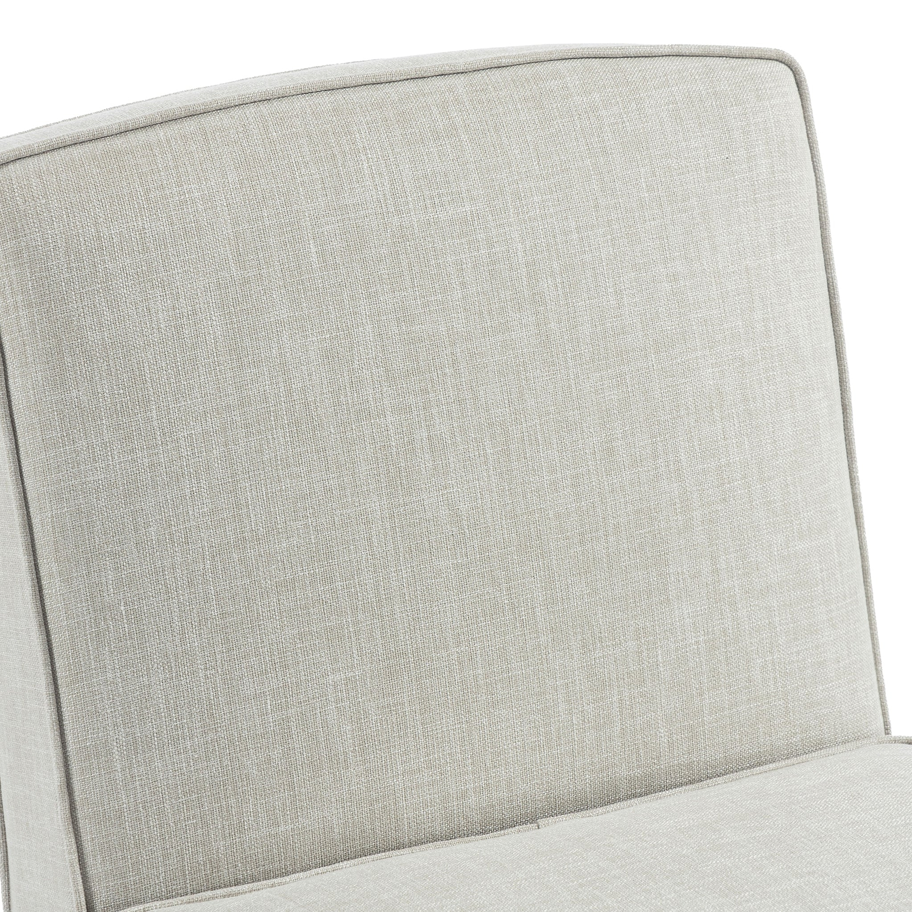 Sandringham Armless Accent Chair Cream from Roseland Furniture