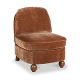 Airedale Chenille Accent Chair Toffee from Roseland Furniture