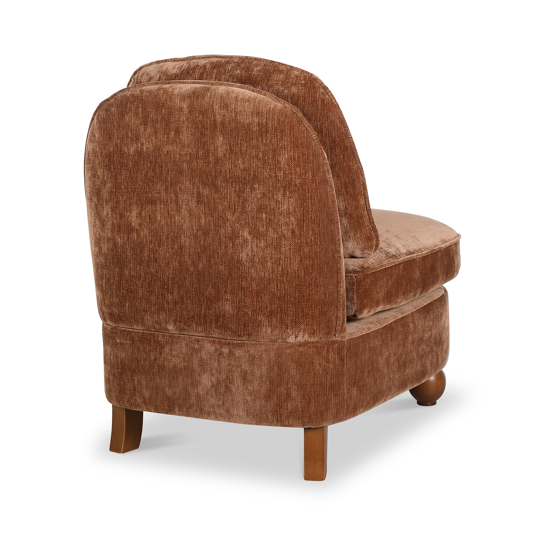 Airedale Chenille Accent Chair Toffee from Roseland Furniture
