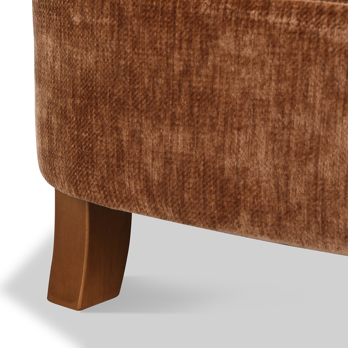 Airedale Chenille Accent Chair Toffee from Roseland Furniture