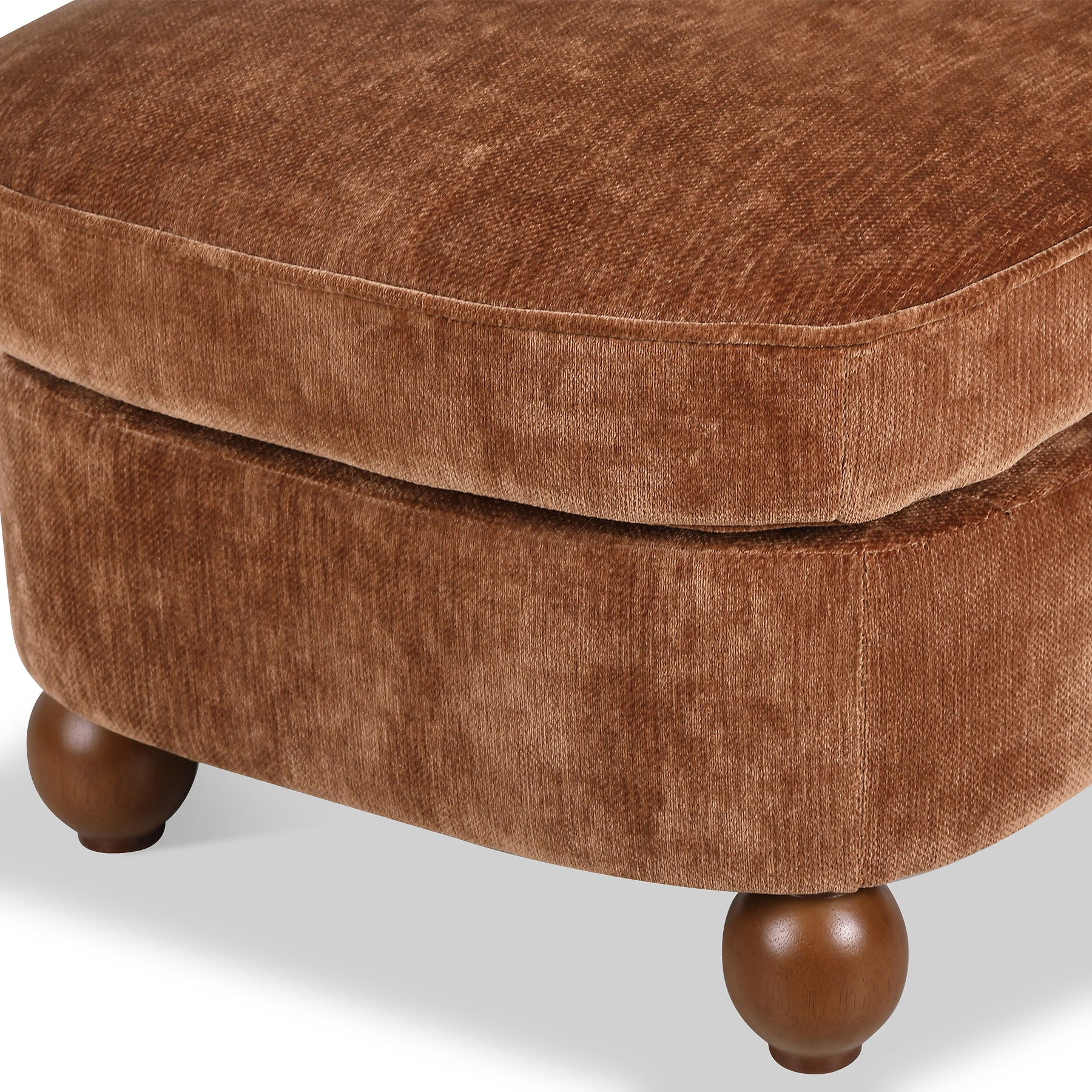 Airedale Chenille Accent Chair Toffee from Roseland Furniture