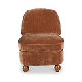 Airedale Chenille Accent Chair Toffee from Roseland Furniture