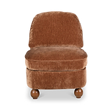 Airedale Chenille Accent Chair Toffee from Roseland Furniture