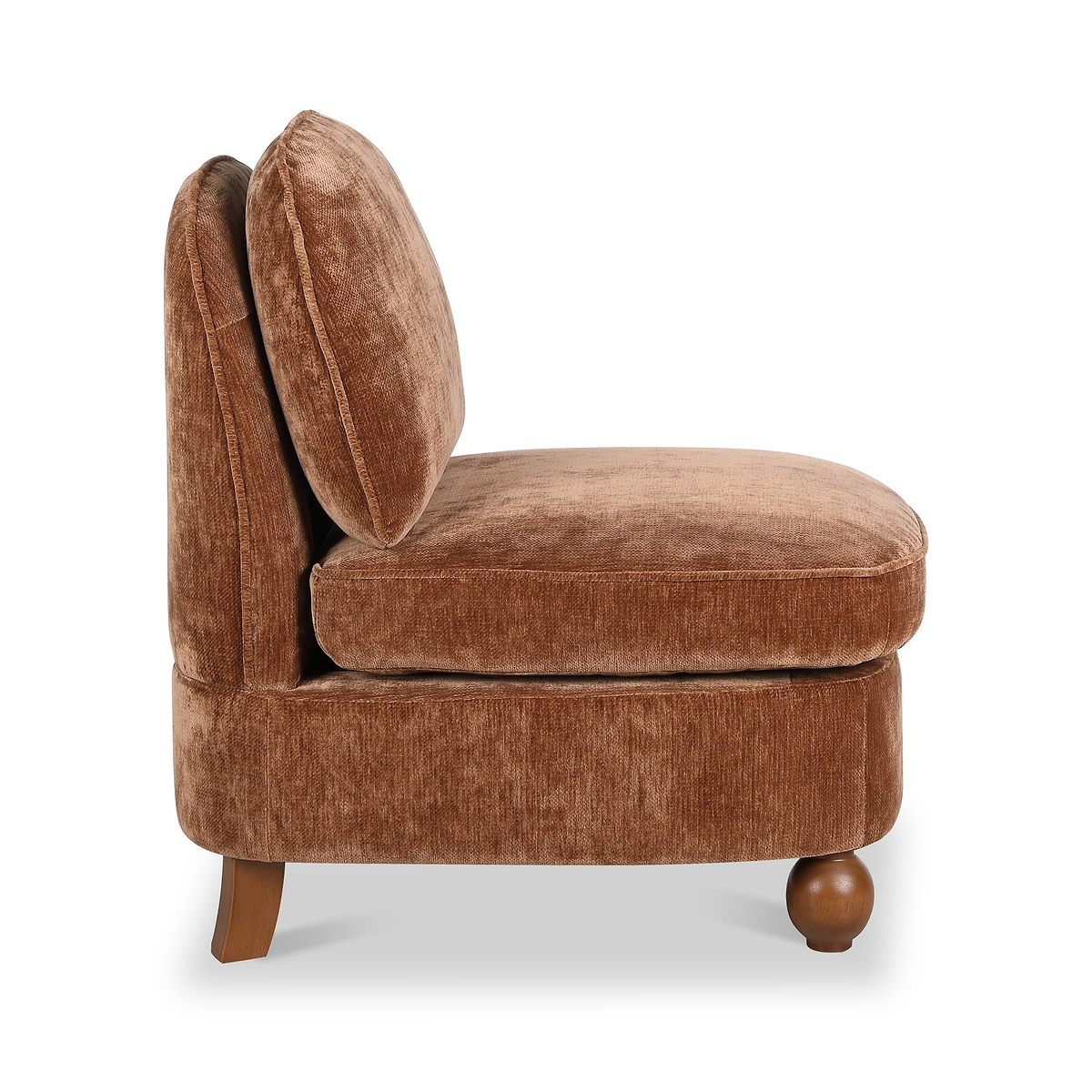 Airedale Chenille Accent Chair Toffee from Roseland Furniture