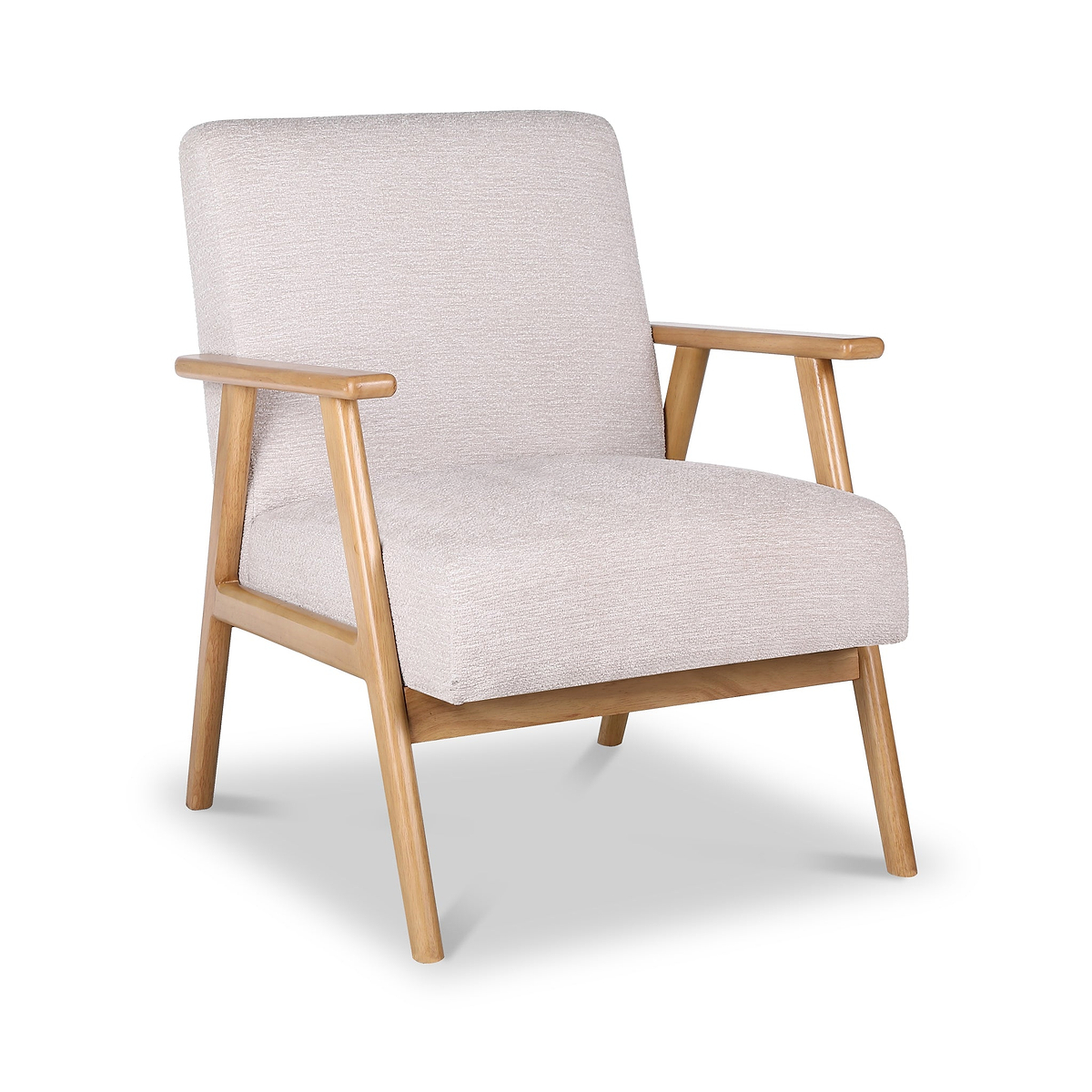 Helmsley Chenille Accent Chair Natural from Roseland Furniture