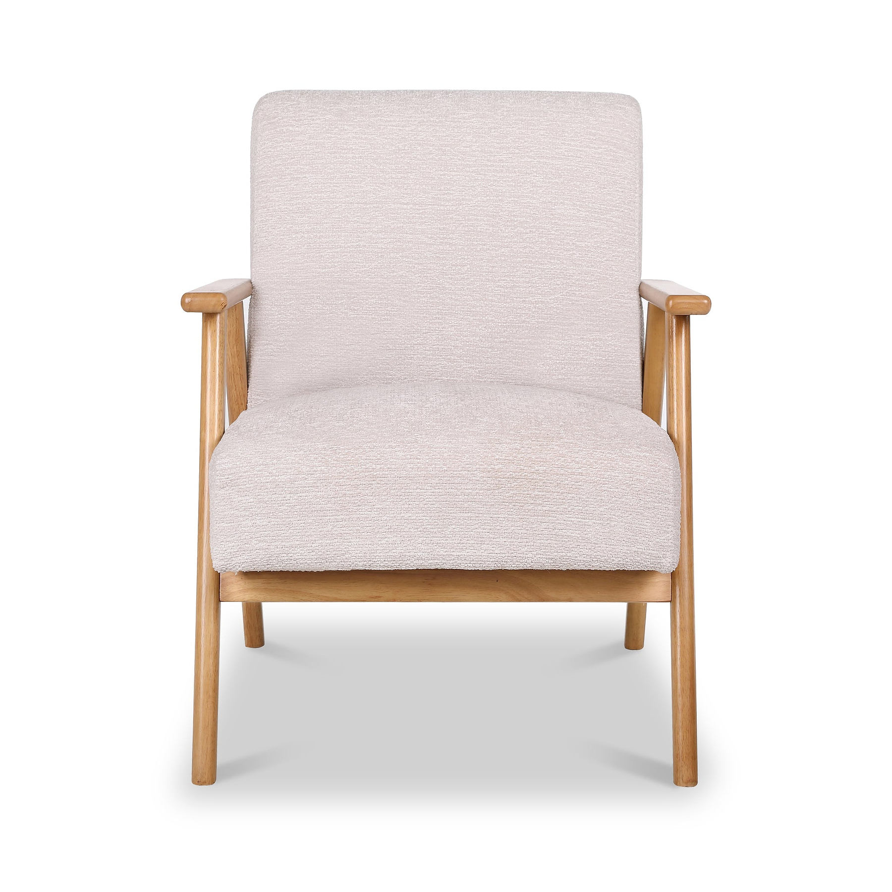 Helmsley Chenille Accent Chair Natural from Roseland Furniture