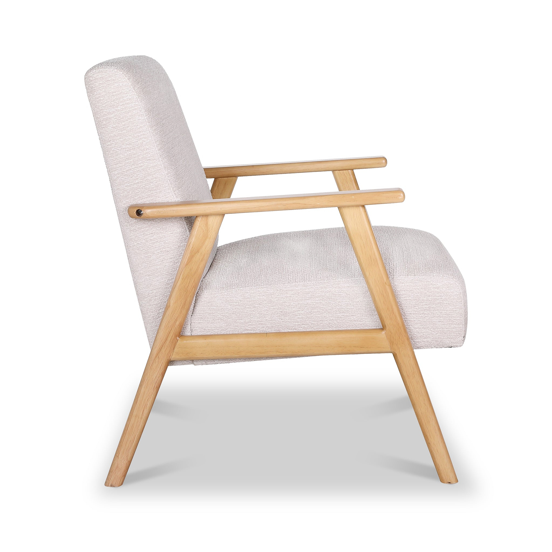Helmsley Chenille Accent Chair Natural from Roseland Furniture