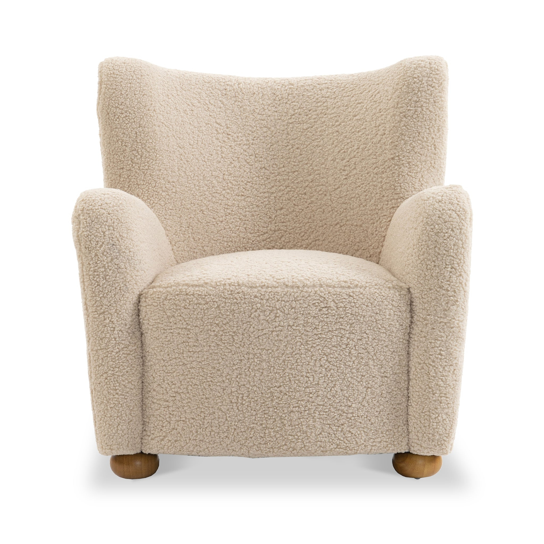 Haworth Curved Borg Accent Chair from Roseland Furniture