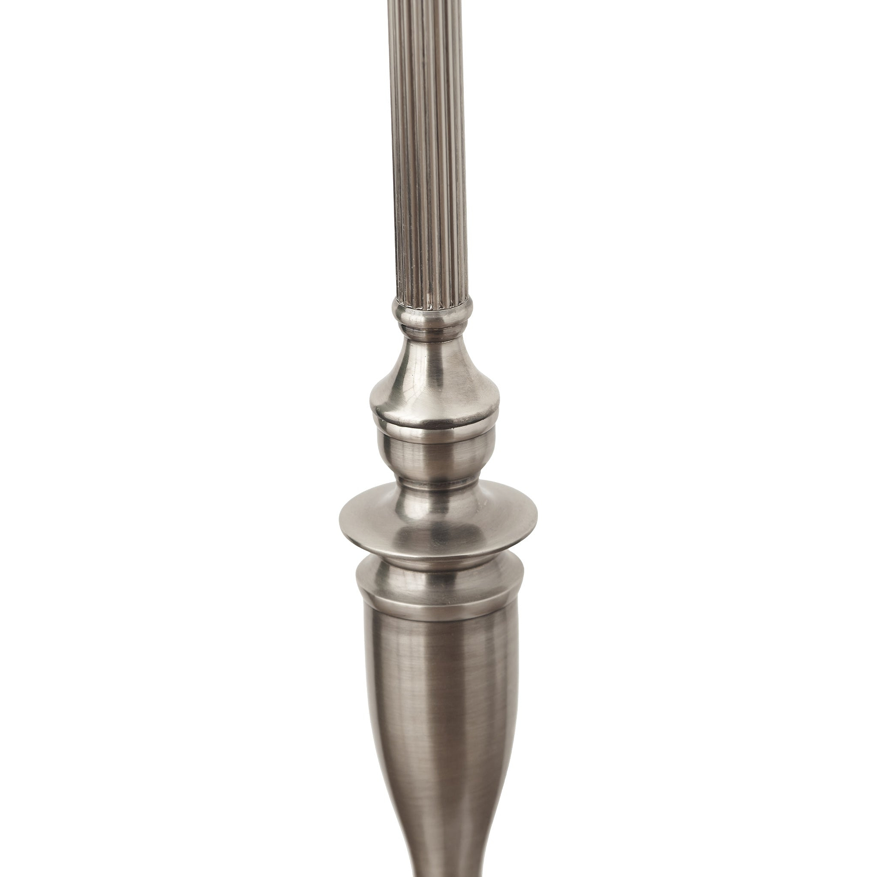 Canterbury Antique Silver Floor Lamp