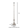 Canterbury Antique Silver Floor Lamp from Roseland Furniture