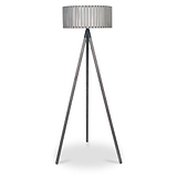 Rabanne Antique Wood Slat Tripod Floor Lamp from Roseland