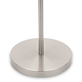 Aaron Brushed Chrome Metal Task Floor Lamp