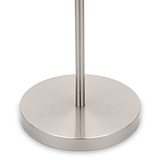 Aaron Brushed Chrome Metal Task Floor Lamp