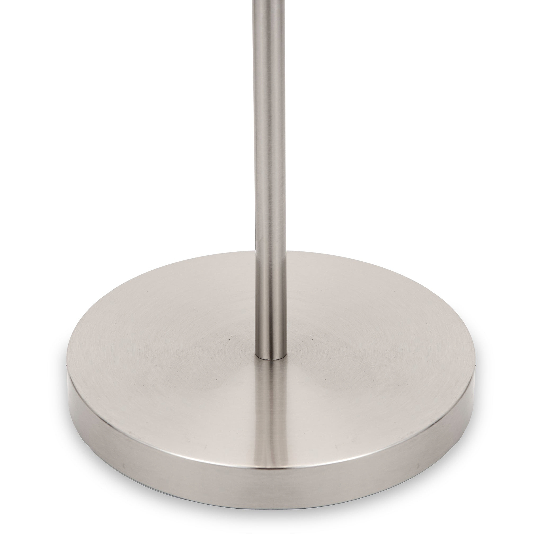 Aaron Brushed Chrome Metal Task Floor Lamp