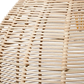 Caswell Natural Rattan Coche Pendant