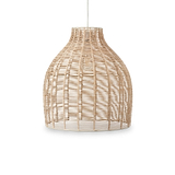 Caswell Natural Rattan Coche Pendant from Roseland Furniture