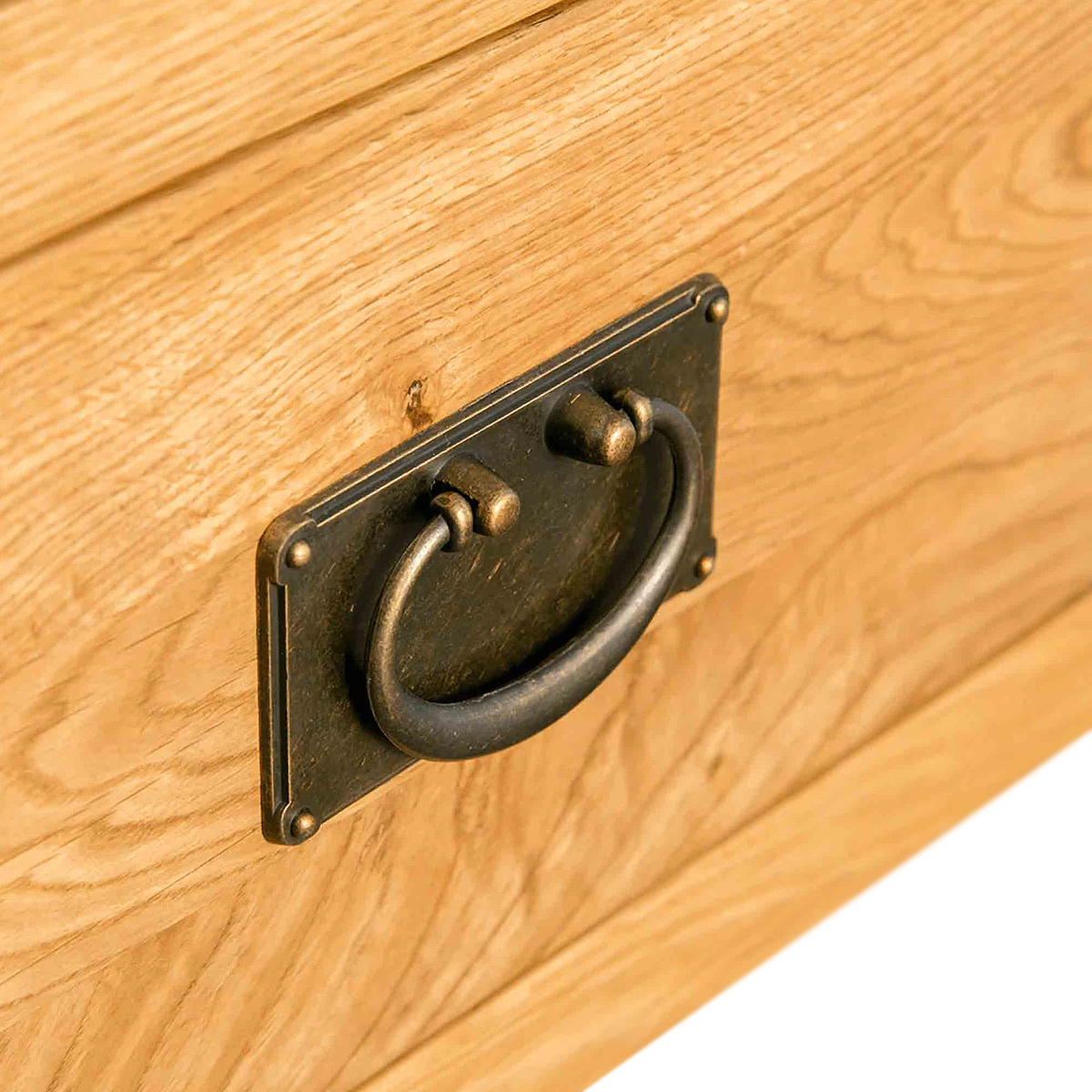 Surrey Oak Double Wardrobe & Drawer by Roseland Furniture