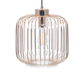 Dania French Gold Metal Wire Pendant