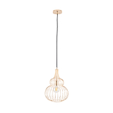 Dania French Gold Metal Wire Shaped Pendant from Roseland Furniture