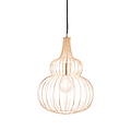 Dania French Gold Metal Wire Ceiling Light Shaped Pendant