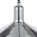 Jaxon Shiny Smoked Glass Domed Pendant from Roseland Furniture