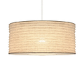 Patpong 50cm White Jute Easy Fit Pendant from Roseland Furniture