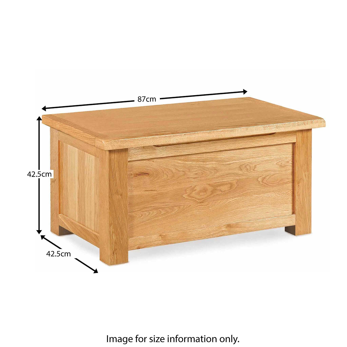 Lanner Oak Blanket Box  by Roseland Furniture