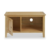 Alba Oak 90cm TV Unit from Roseland Furniture
