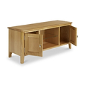 Alba Oak Large 120cm TV Unit from Roseland Furniture