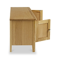 Alba Oak Large 120cm TV Unit from Roseland Furniture