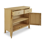 Alba Oak Small Sideboard from Roseland Furniture