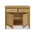 Alba Oak Small Sideboard from Roseland Furniture