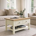 Farrow Cream Coffee Table from Roseland Furniture