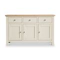Farrow Cream Large Sideboard Cabinet by Roseland Furniture