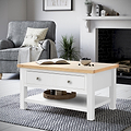 Farrow White Coffee Table from Roseland Furniture