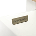 Farrow White 5 Drawer Tallboy Chest from Roseland Furniture