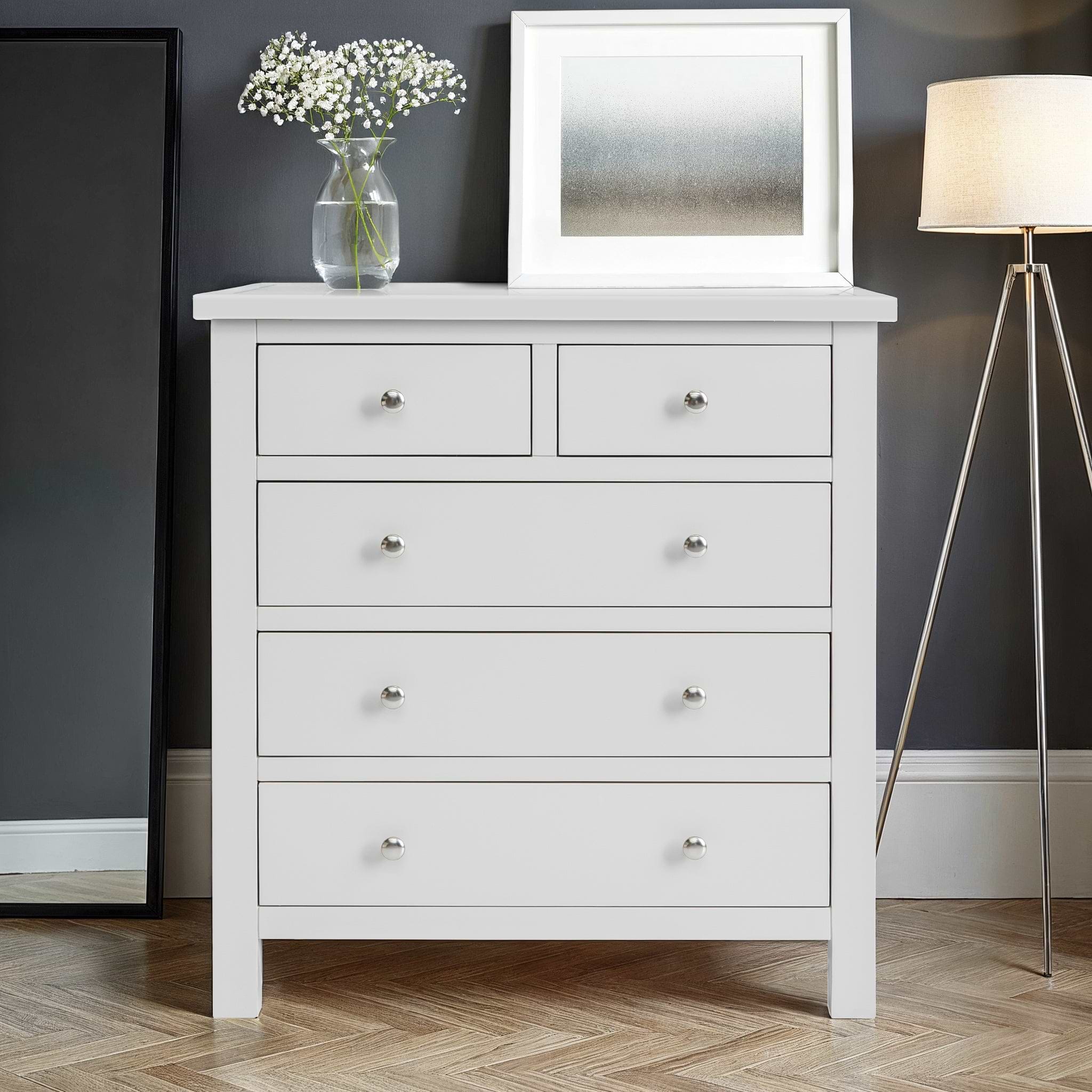 トップス draw drawers Race 2way Tops Cornish Painted Chest of Drawers | White Grey Black | Roseland
