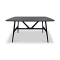 Jackson 135cm Black Dining Table