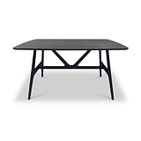 Jackson 135cm Black Dining Table