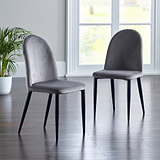 Erika Velvet Dining Chair Set of 4