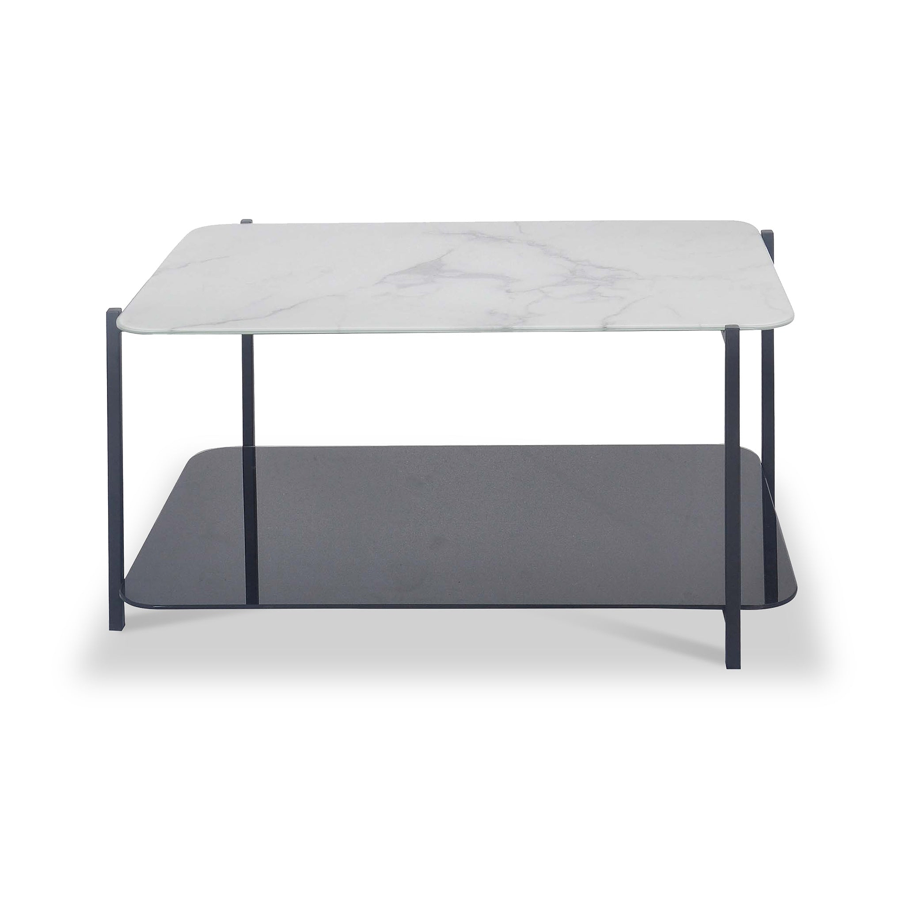 Adrian Marble and Glass Coffee Table from Roseland Furniture