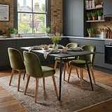 Taylor 160cm Black Rectangular Dining Table from Roseland Furniture