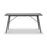 Taylor 160cm Black Rectangular Dining Table