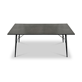 Taylor 160cm Black Rectangular Dining Table