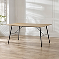 Taylor 160cm Oak Effect Dining Table